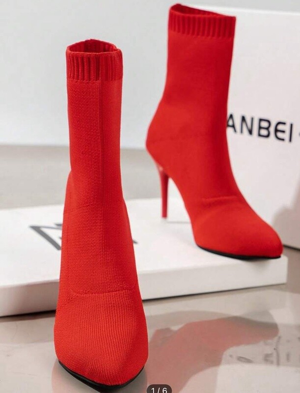 Knitted Fashion Boots