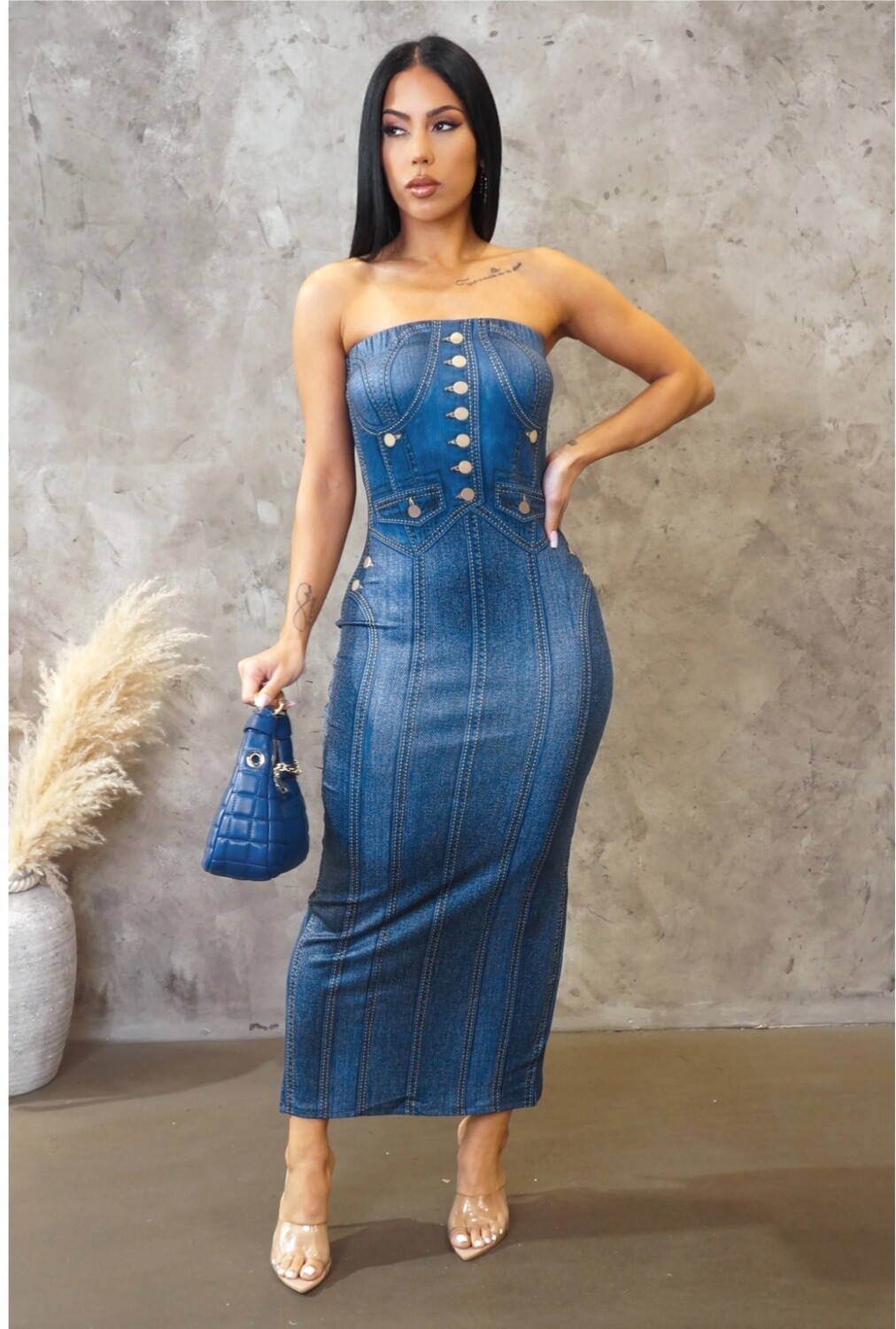 Perfect Match Midi Dress