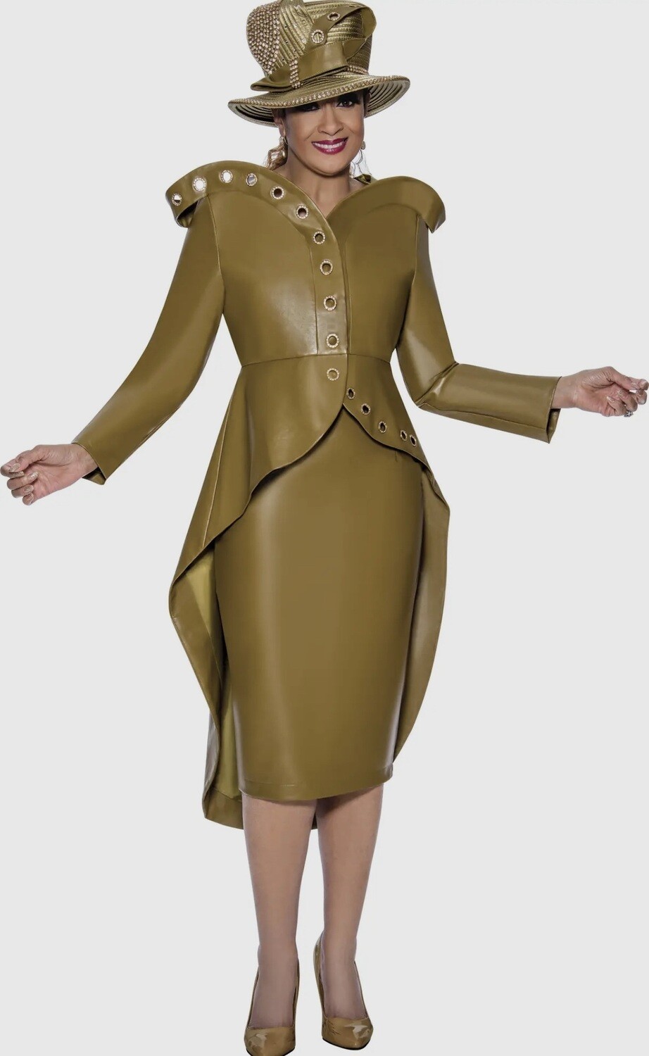 Dorinda Clark Green Dress