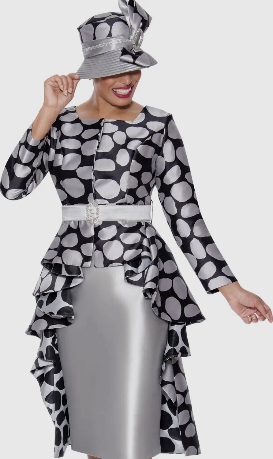Two Piece Printed Suit