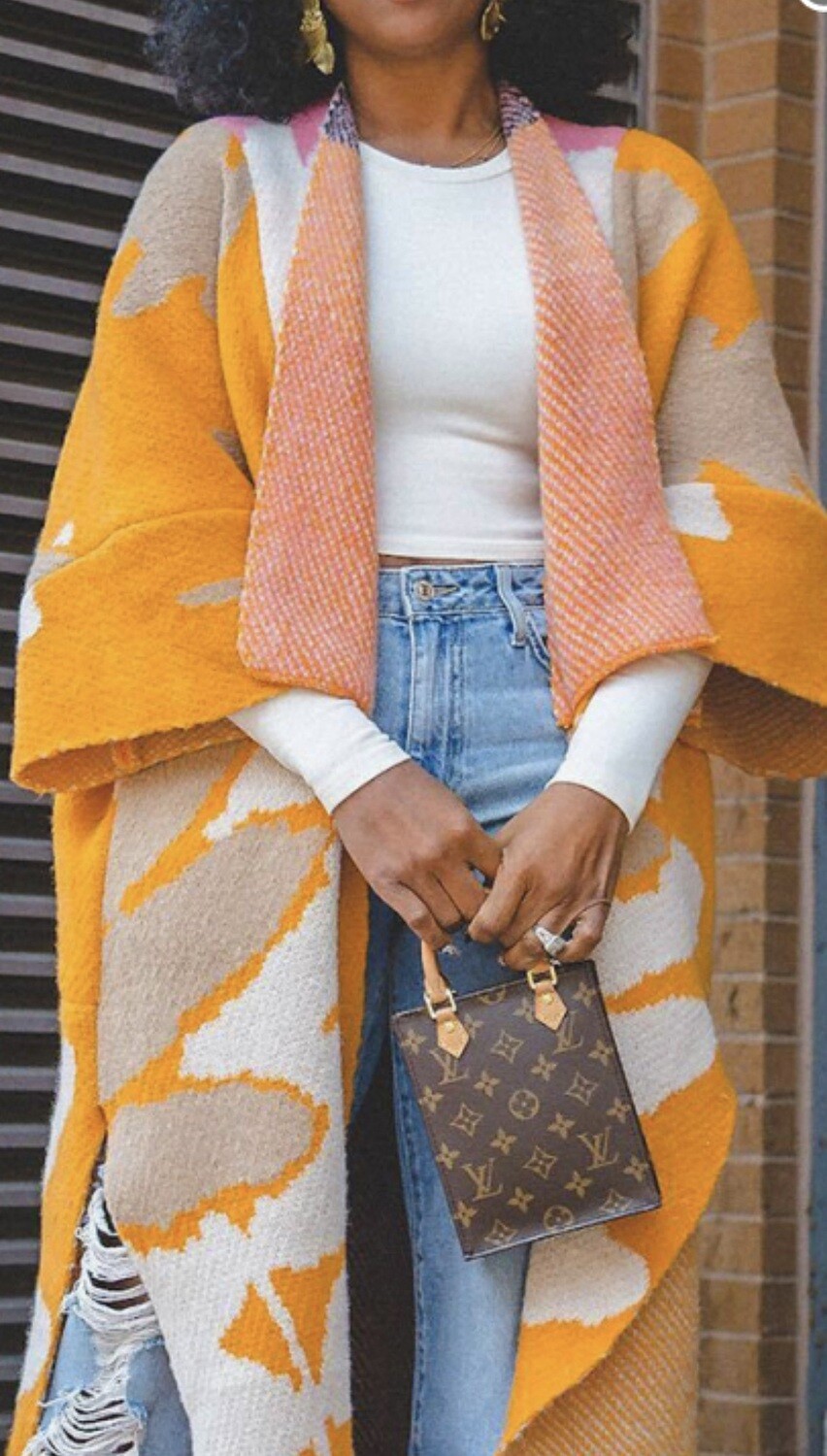 Slit Cardigan