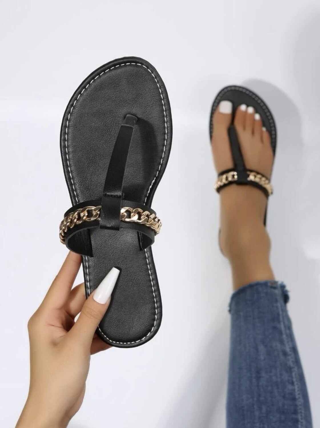 T-Strap Sandal