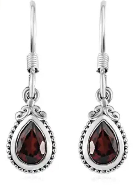 Mozambique Garnet Earrings