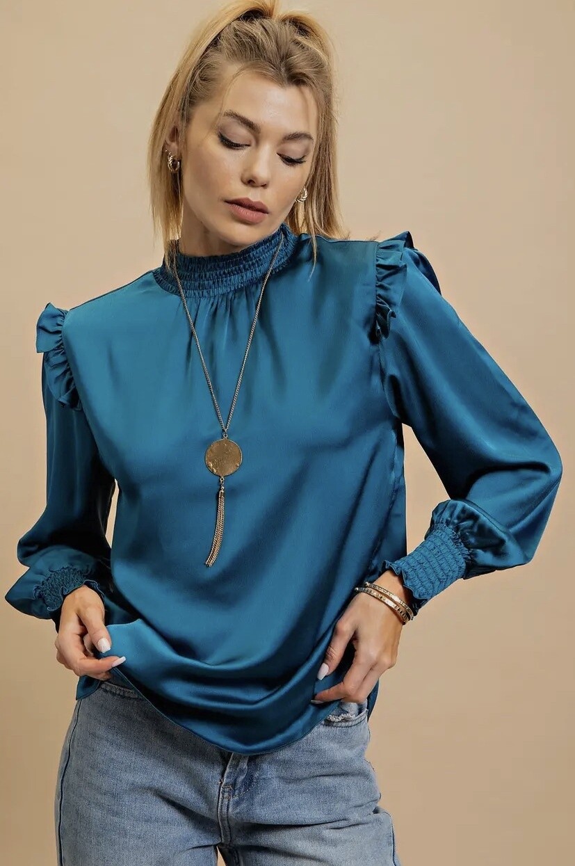 Barbie Soft Teal Top