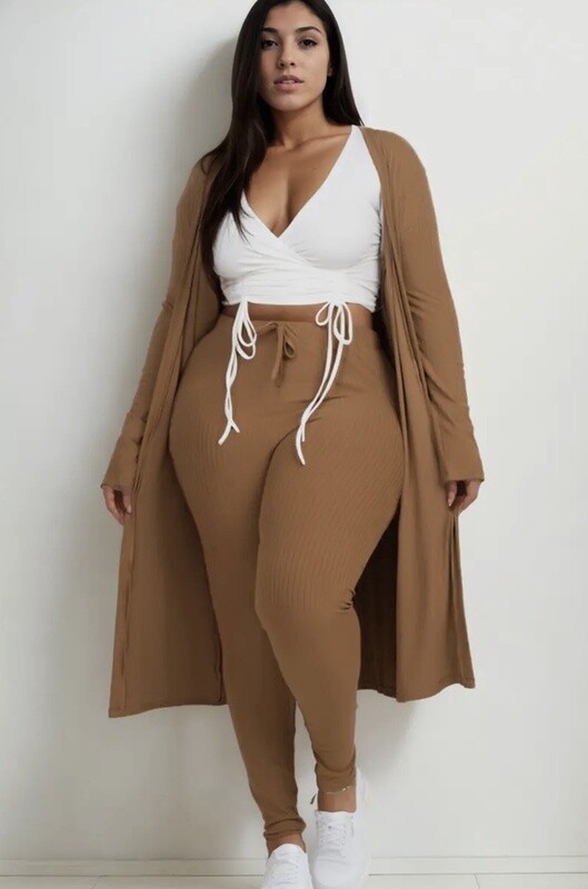 Cardigan Pant Set