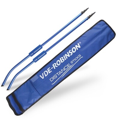 VDE-ROBINSON Palos distanciadores 80cm + cuerda 5m