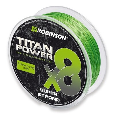 Robinson Titan Power X8 trenzado 100m 0.28