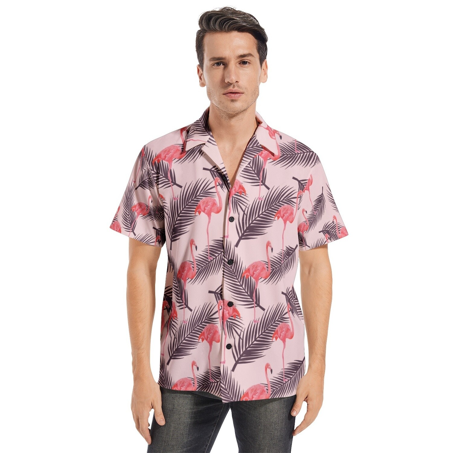 Flamingo Me Over -  Short Sleeve Shirts