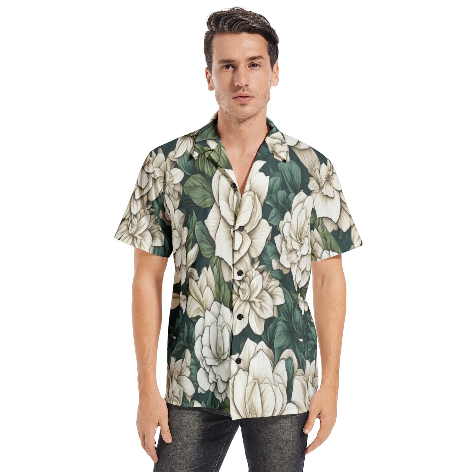 Men&#39;s GARDENIA Short Sleeve Shirt
