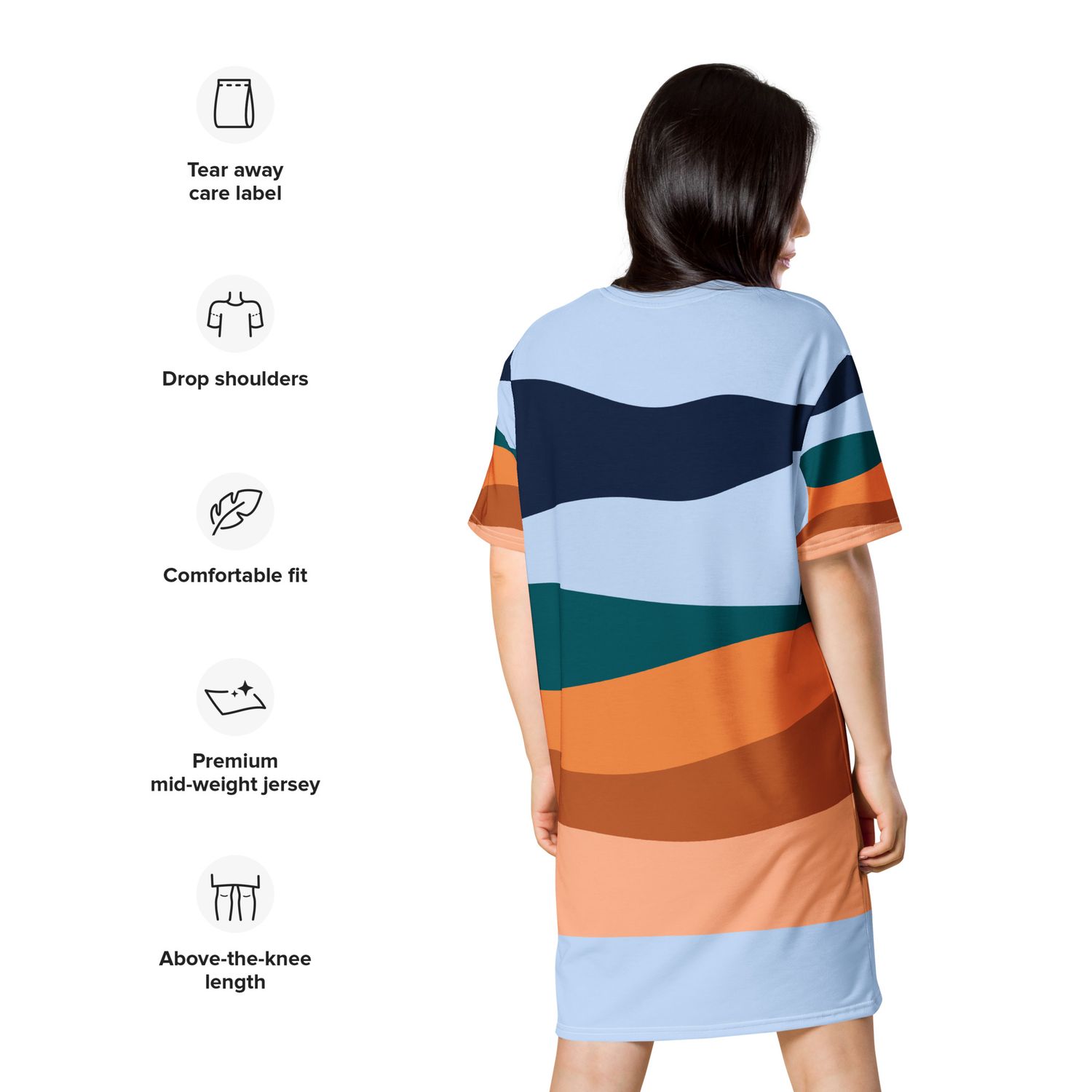 Comfortable and fashionable T-shirt dress