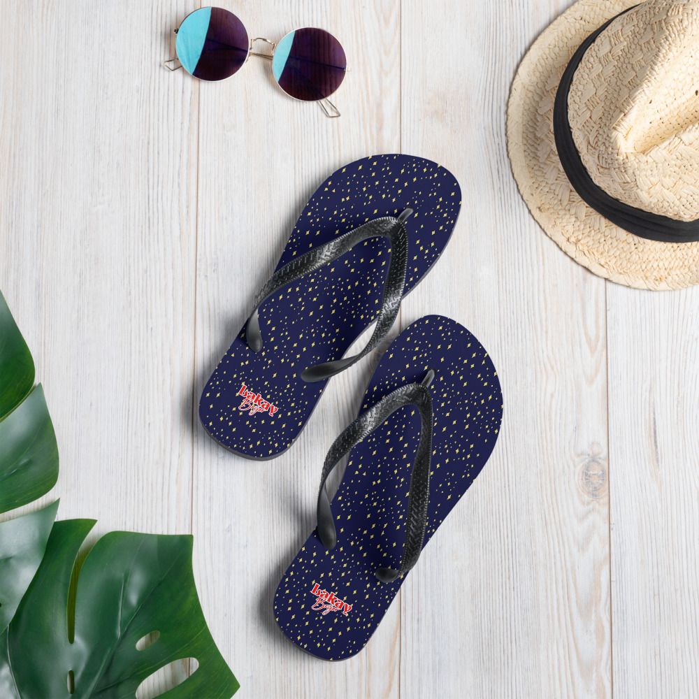 Star Night Casual Flip-Flop Thong Sandals/unisex