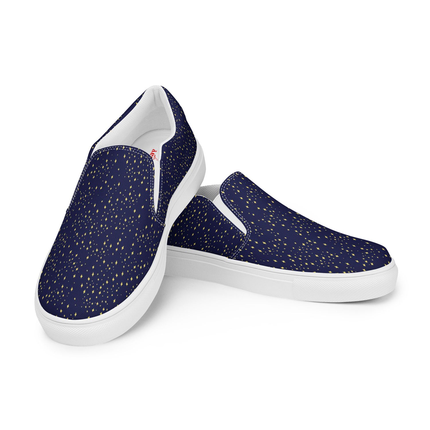 Star Night - Men’s comfortable fashionable slip-on canvas sneakers shoes 
