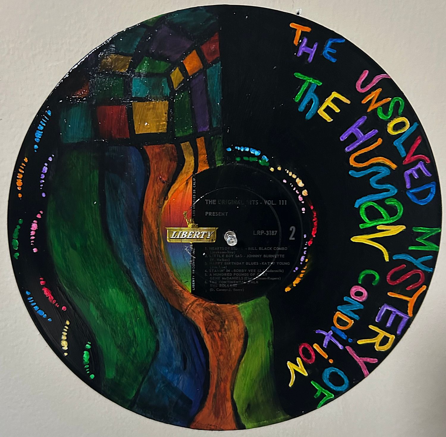 The Unsolved Mystery of the Human Condition Painted Vinyl