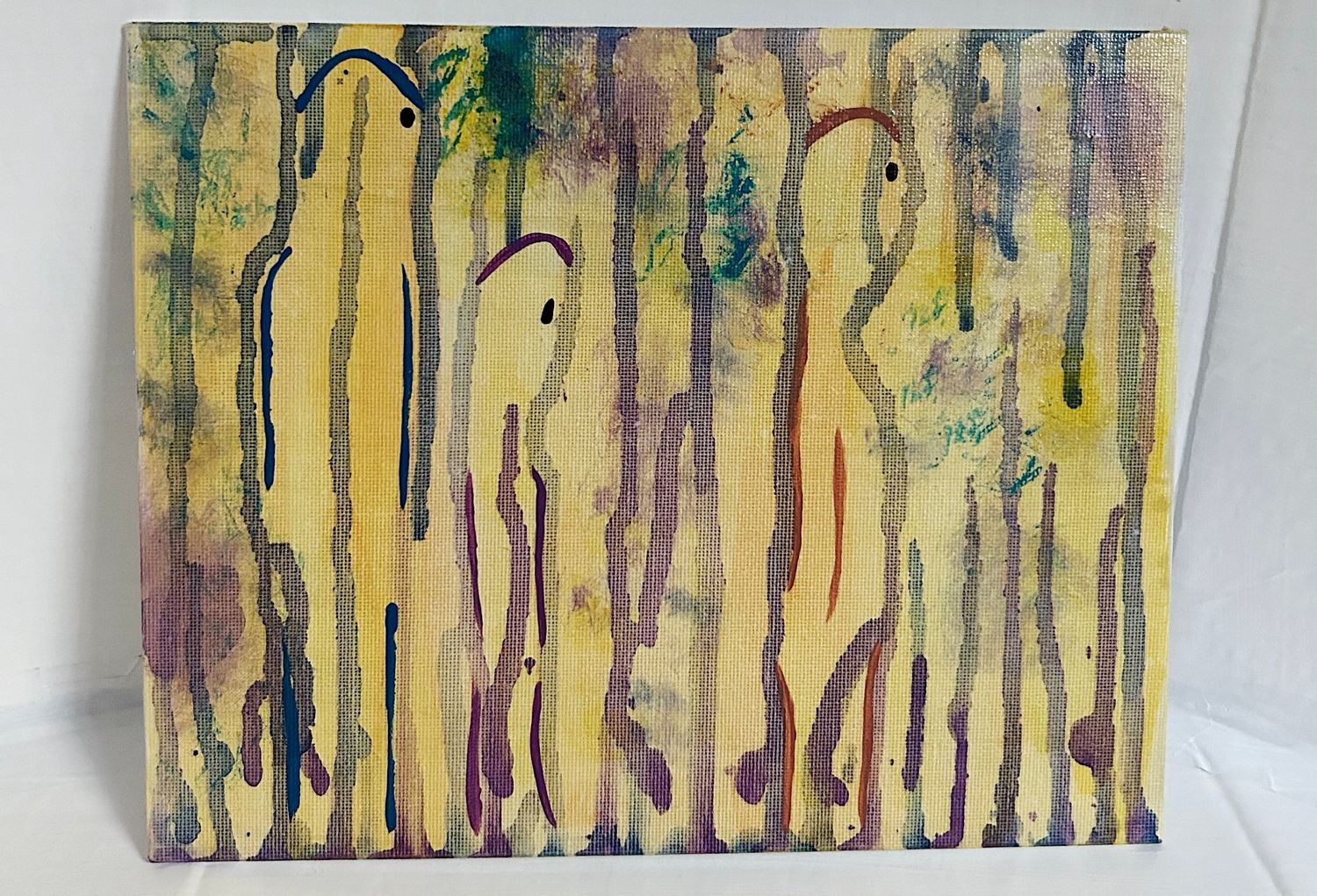 Just Keep Going Original Canvas