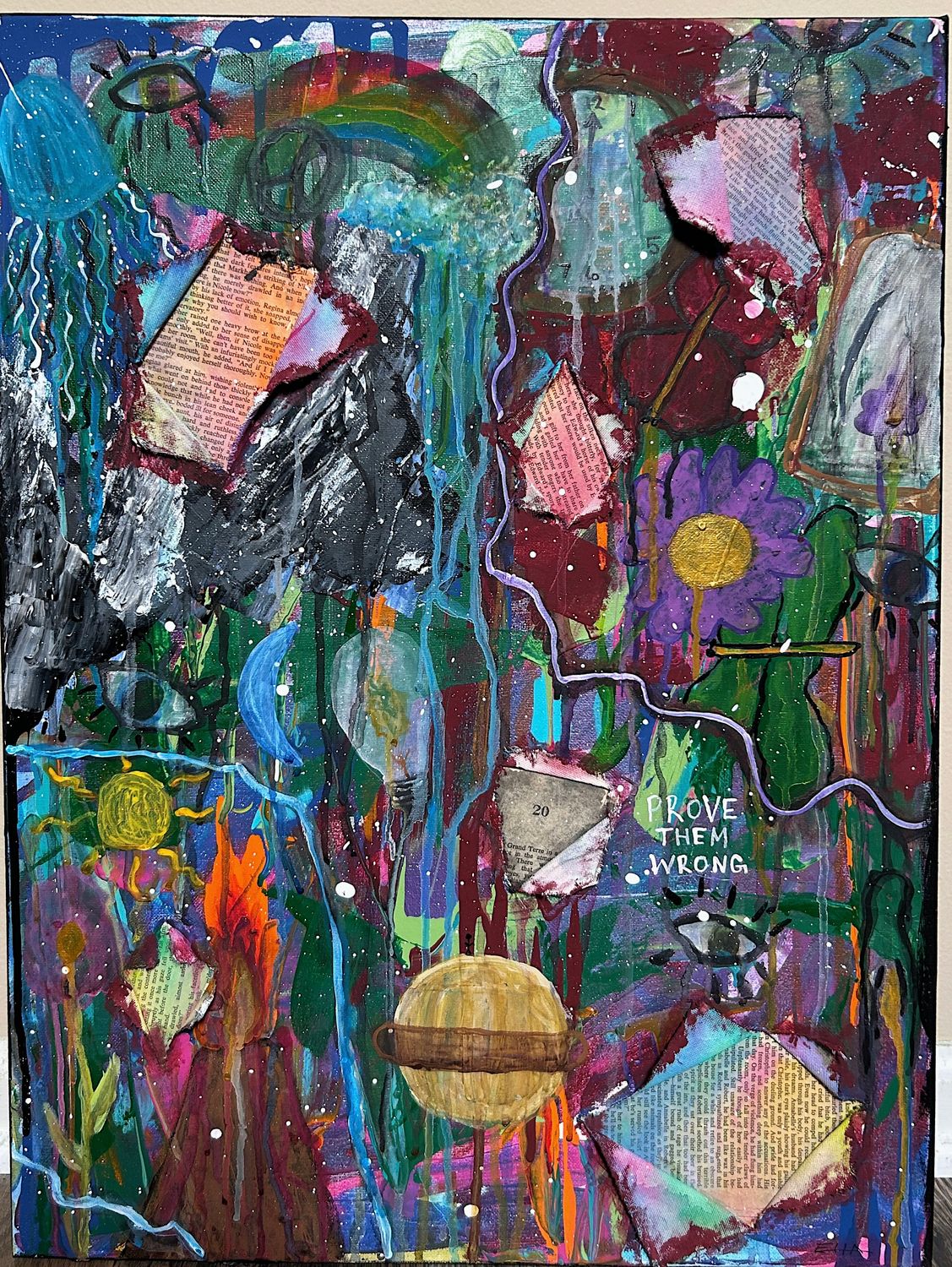 Prove Them Wrong Original Canvas 18x24