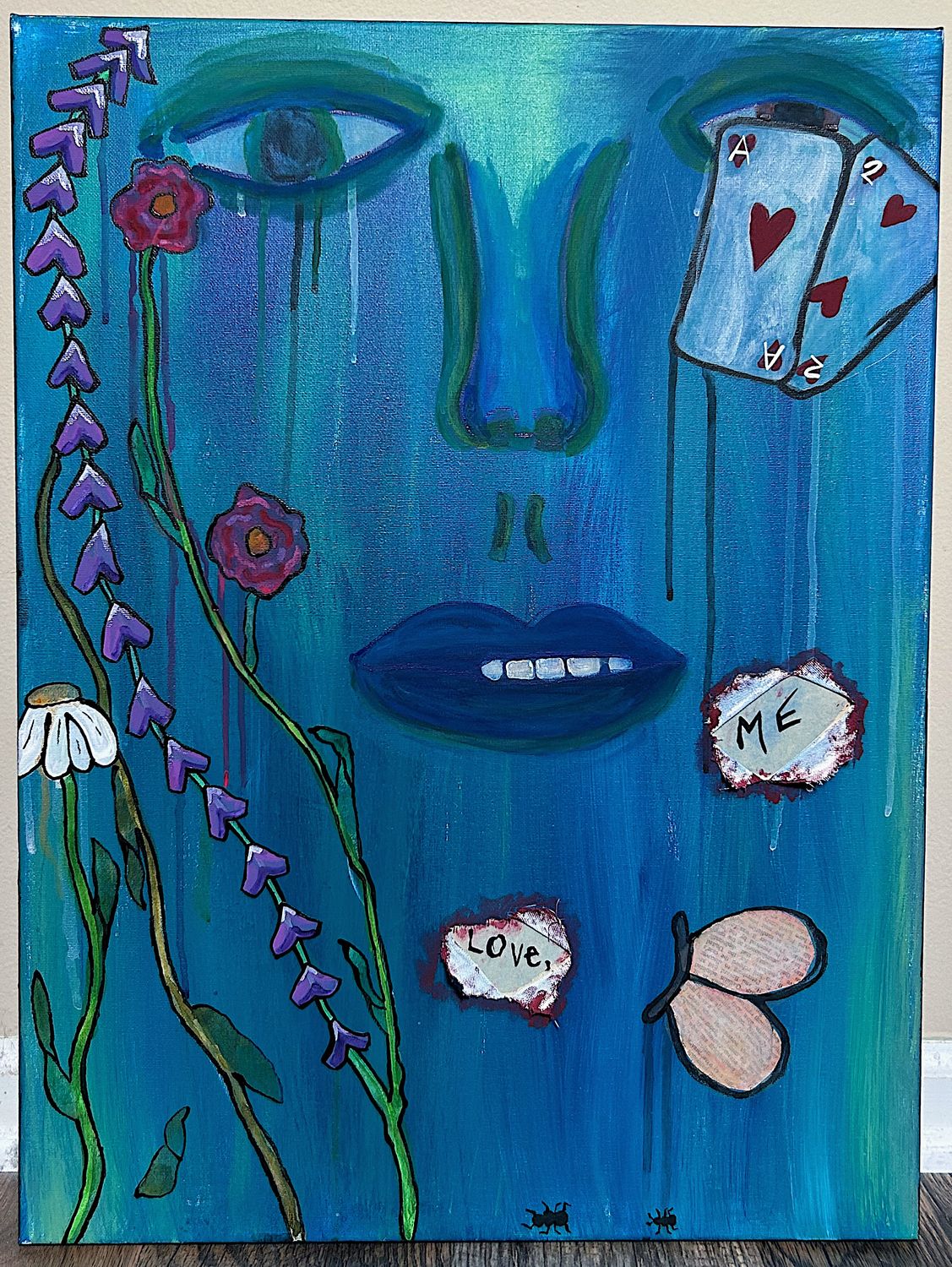 Love, Me Original Canvas 18x24