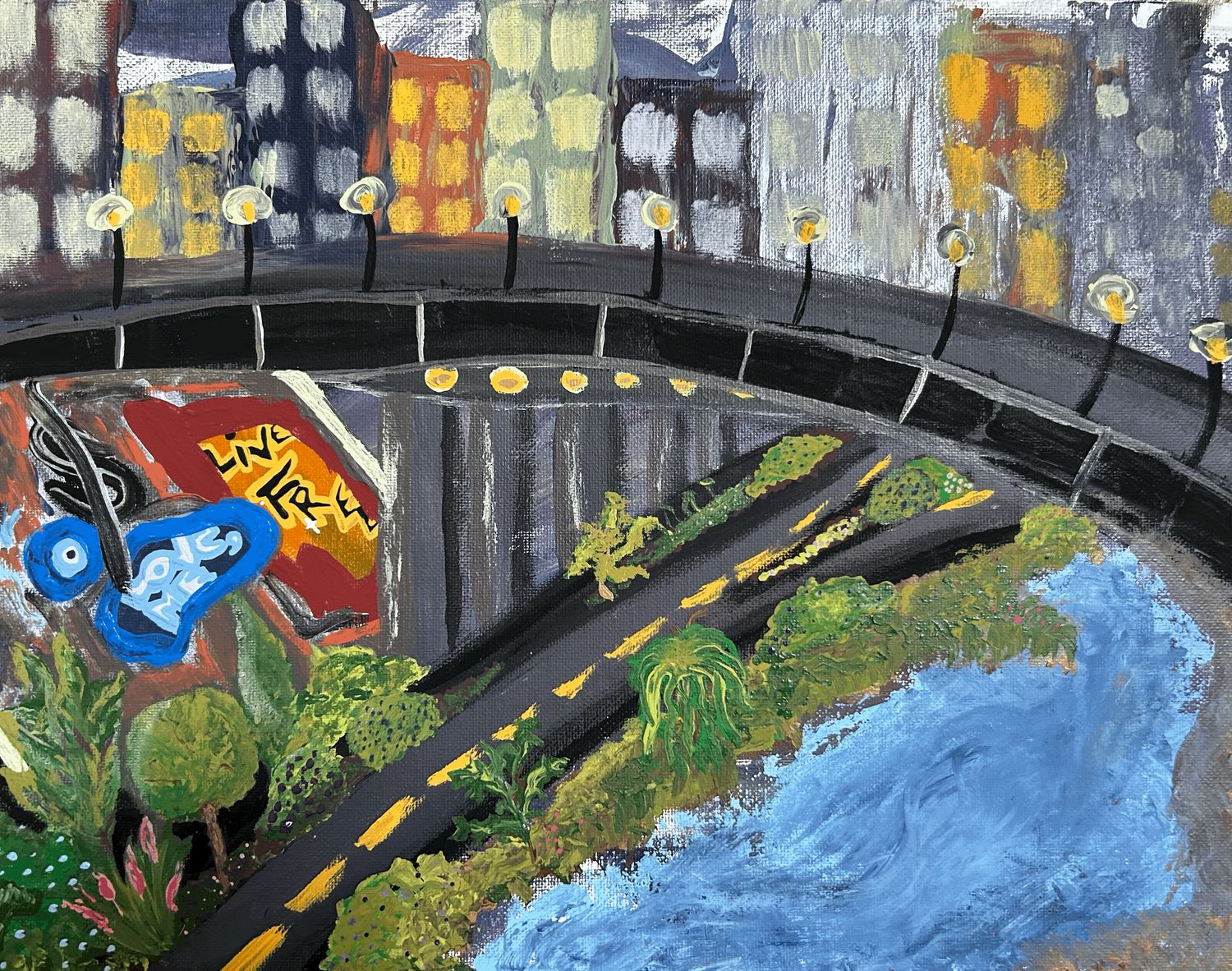 The City Original Canvas Board