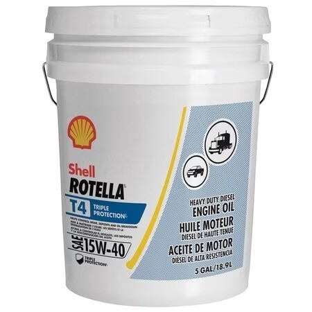 Shell Rotella T4 SAE 15W-40 -5 gallon