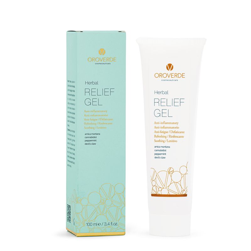 Natural muscle pain anti-inflammatory gel Herbal RELIEF GEL 100ML