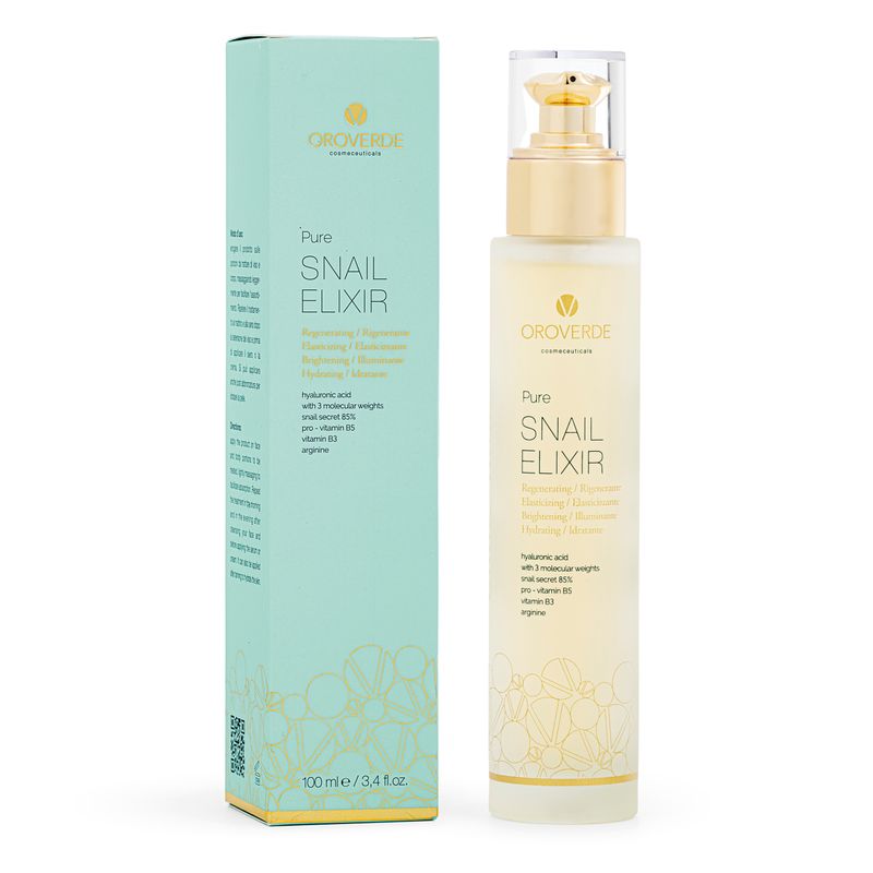 Pure organic snail Slime Body and Face Serum SNAIL ELIXIR 100ML