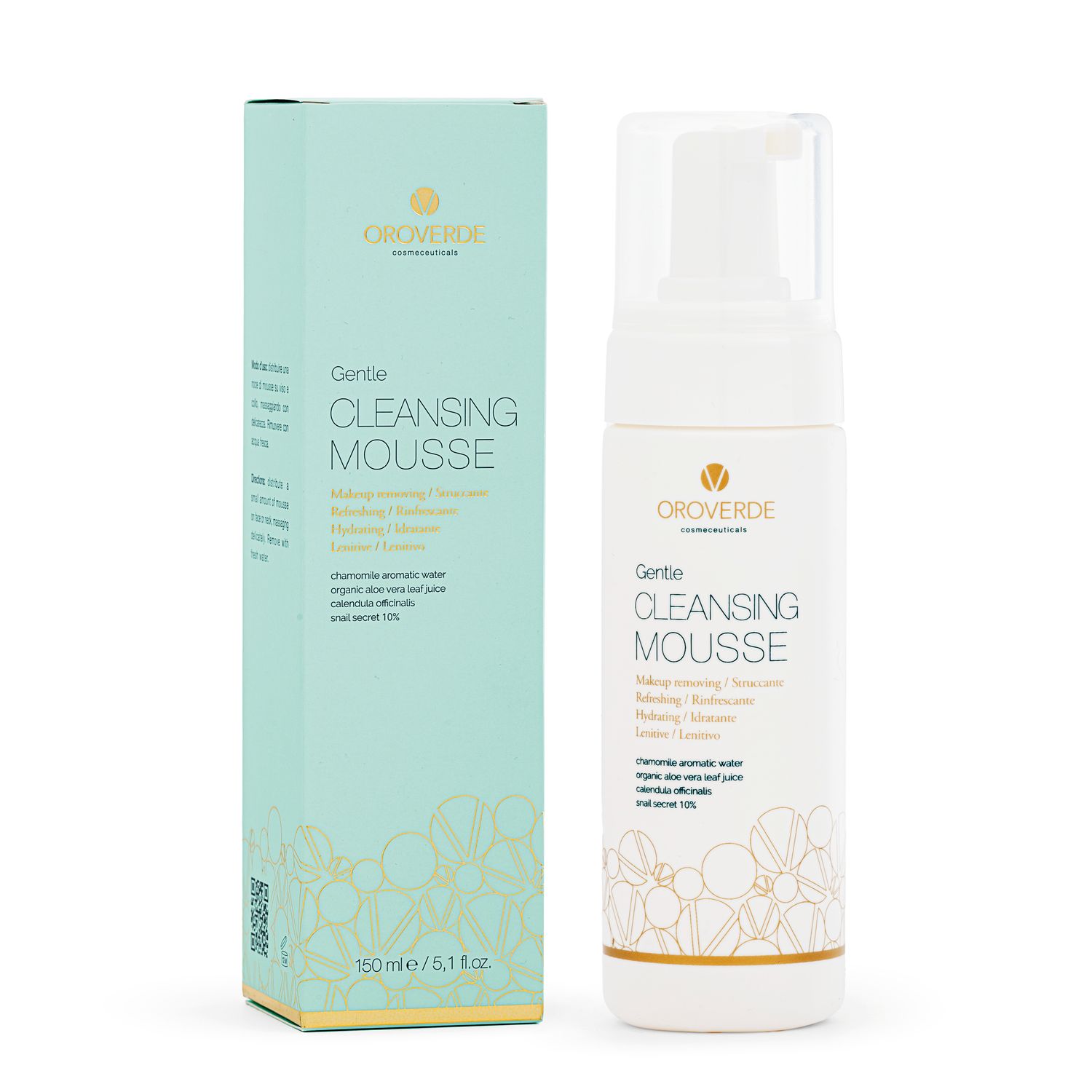Snail slime Makeup Remover CLEANSING MOUSSE 150ML