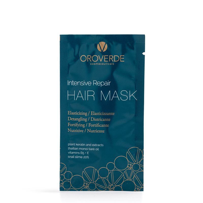 Snail slime Hair Cream Intensive Repair HAIR MASK Disposable 20ML