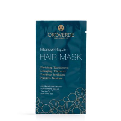 Snail slime Hair Cream Intensive Repair HAIR MASK Disposable 20ML