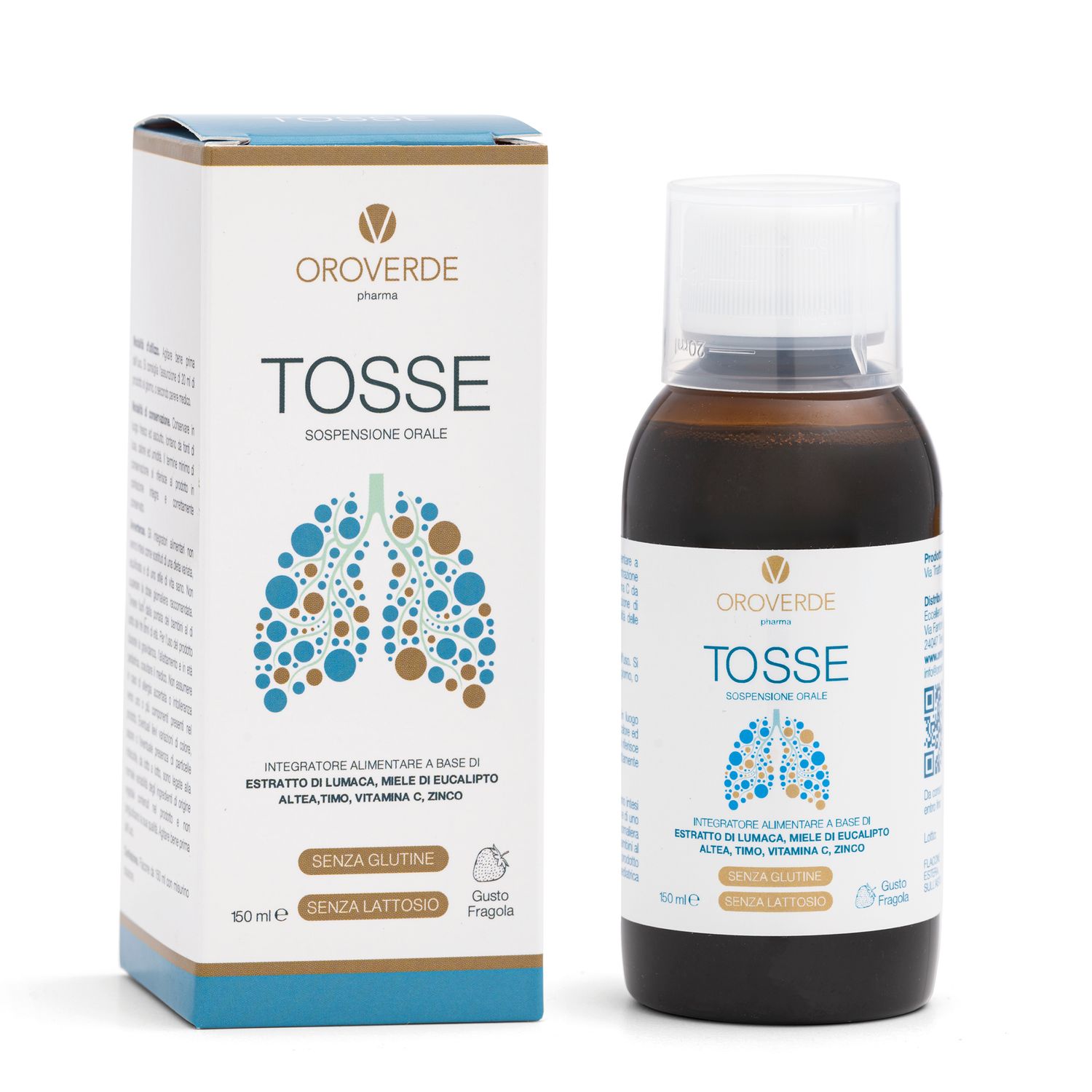 Snail cough suppressant TOSSE 150ML