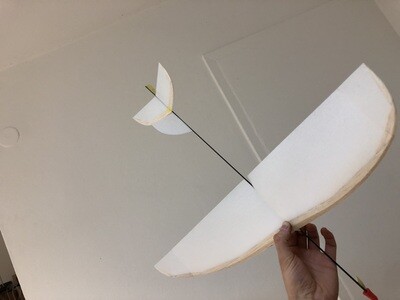 Catapult glider for first category