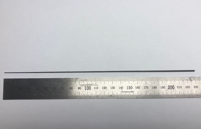 F1D round conical carbon prop spars. Set (2pcs).