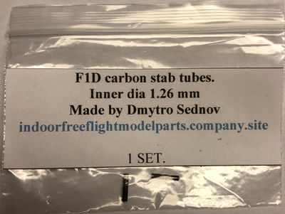 F1D carbon stab tubes.