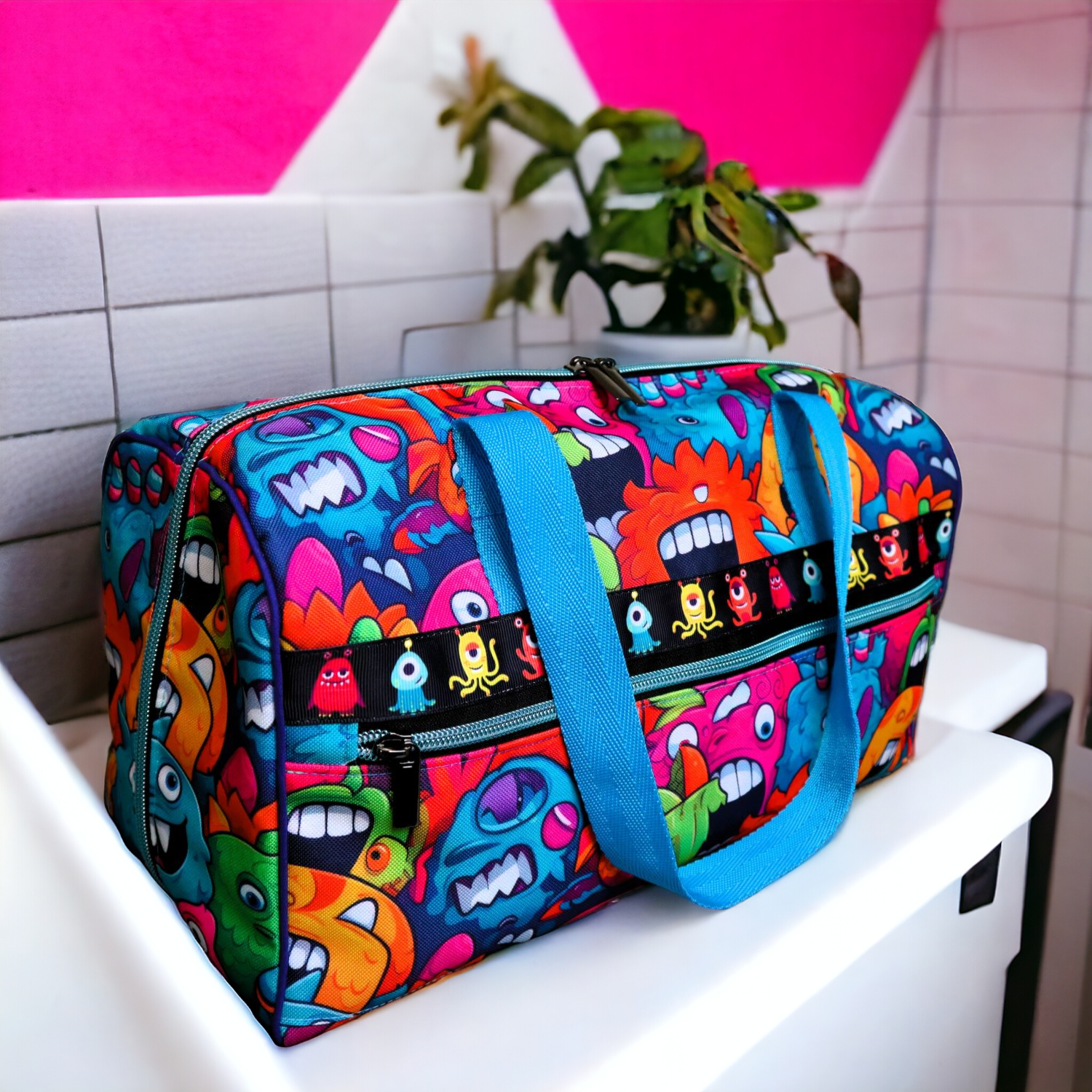 Trousse de toilette Farrah &quot;Monstres&quot;