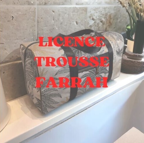 LICENCE TROUSSE DE TOILETTE FARRAH