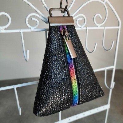Porte-monnaie/Porte-clefs Arc-en-ciel