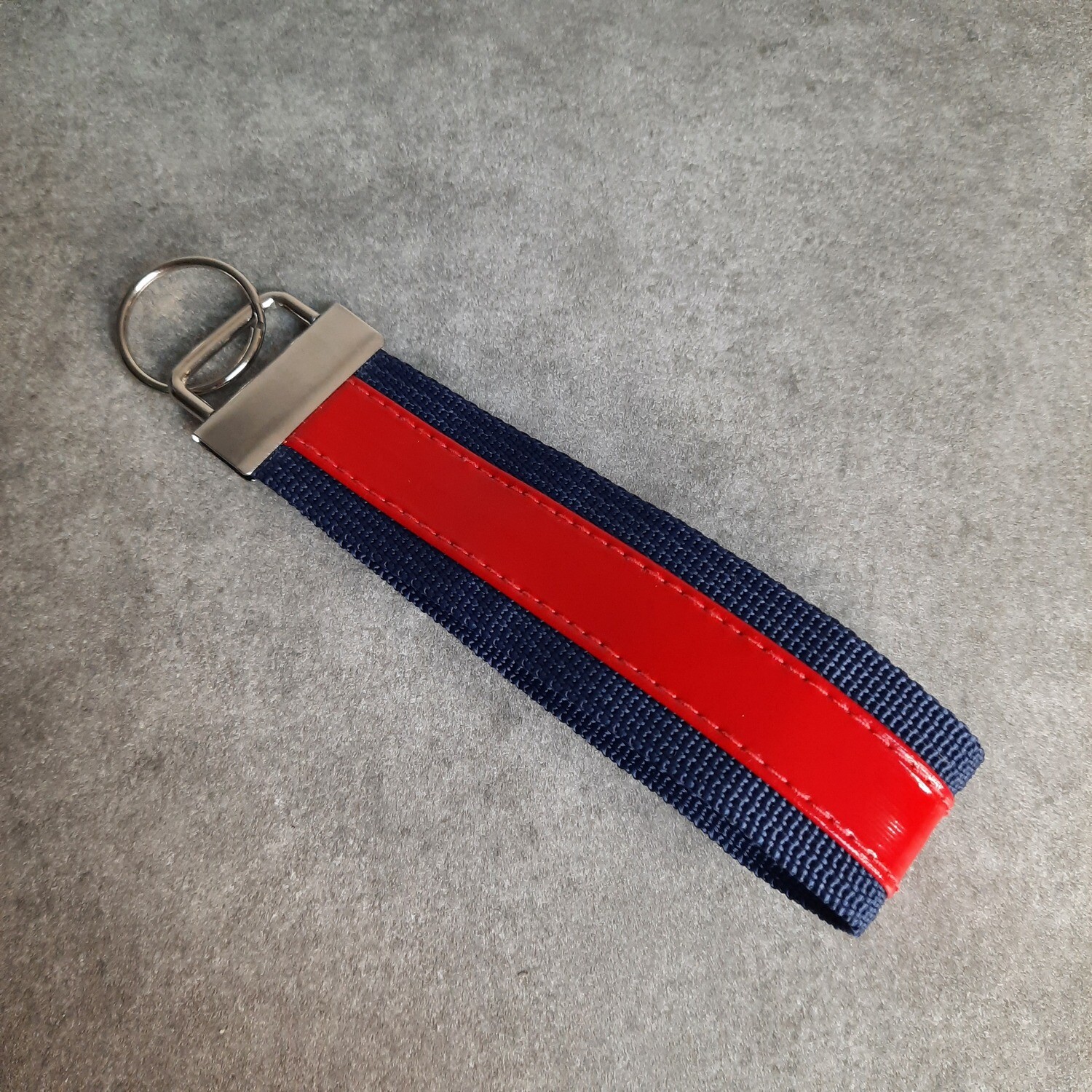Porte-clefs de poignet Vinyle Rouge