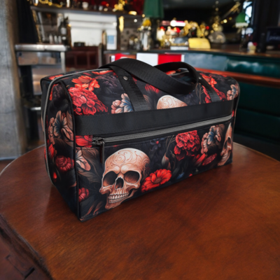 Trousse de toilette/Sac Farrah &quot; Crâneuse&quot;