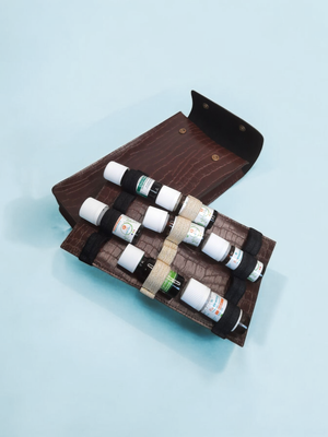 Trousse pour Huiles essentielles Willy &quot;Croco Choco&quot;