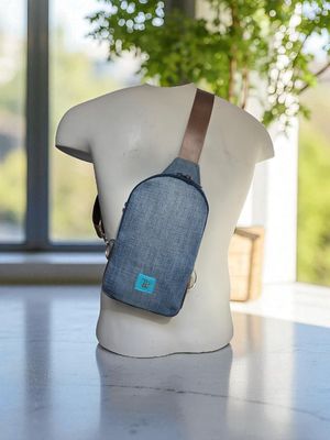 Sacoche homme "Asphalte"