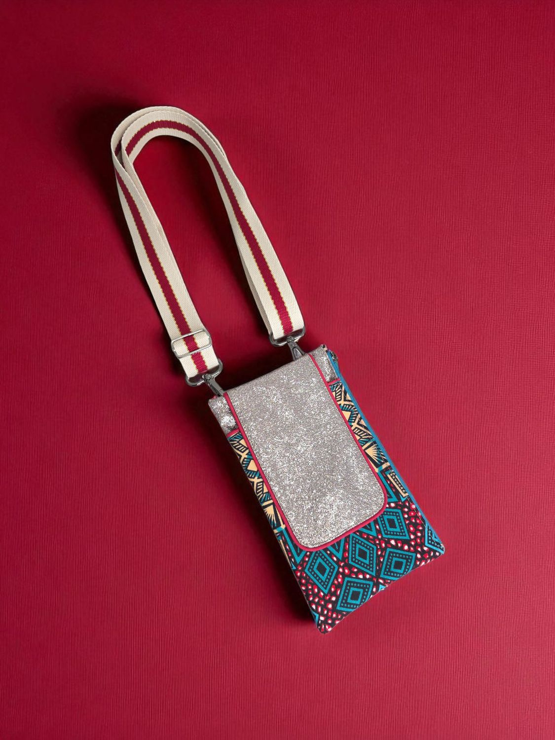 Holly la pochette téléphone &quot;Wax rouge&quot;