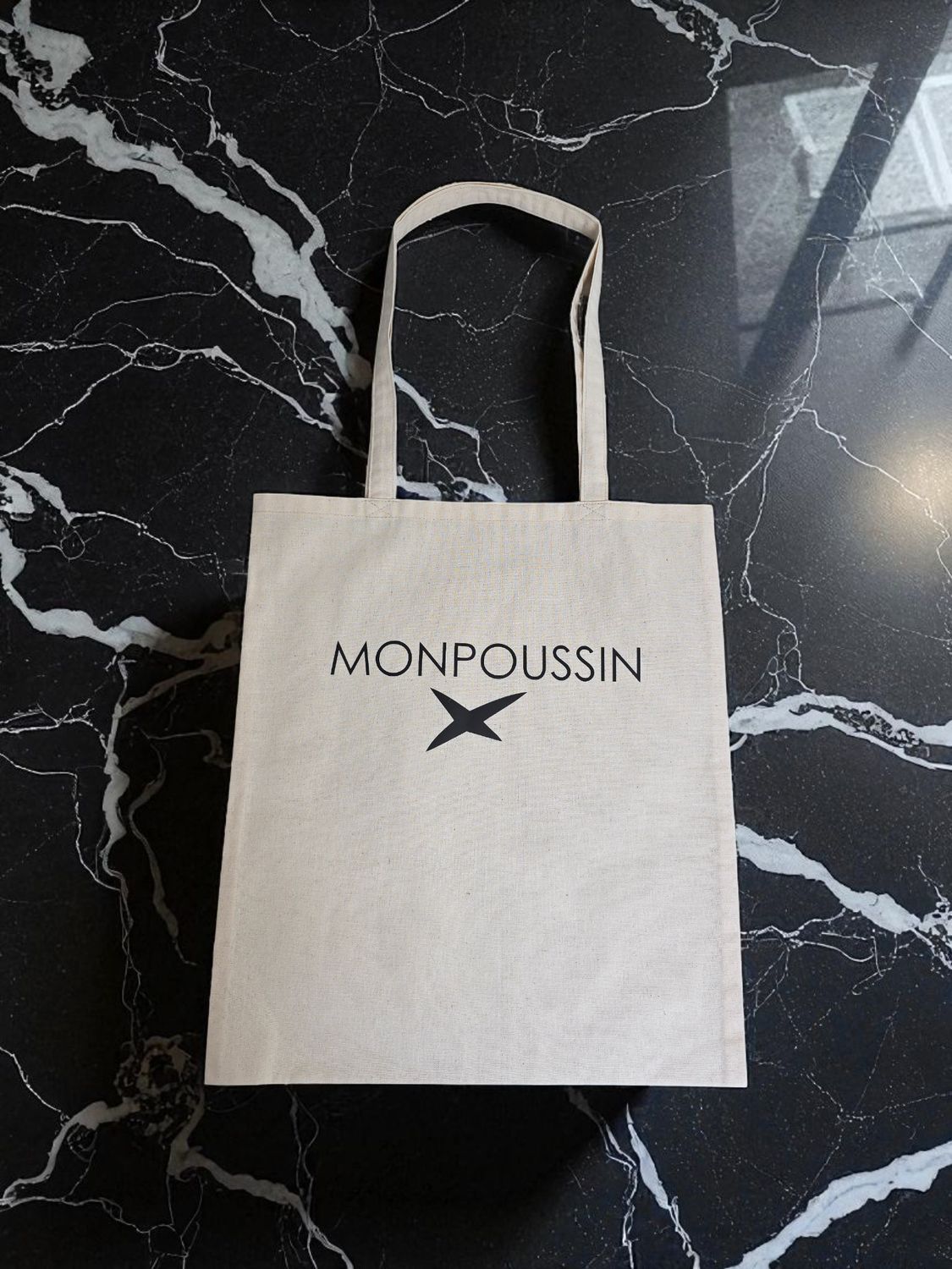 Tote bag &quot;Monpoussin&quot;