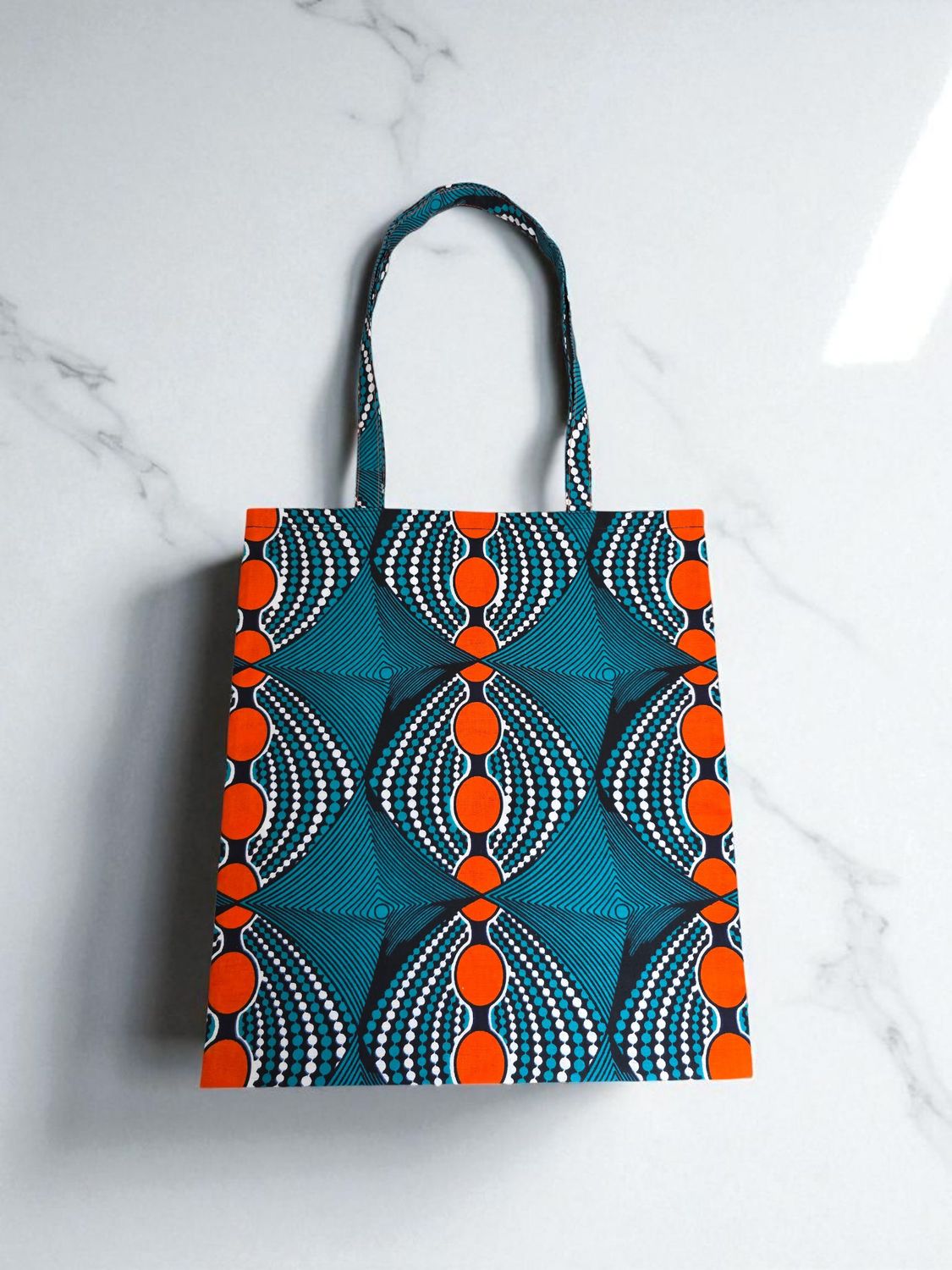 Tote Bag &quot;Wax Emeraude&quot;