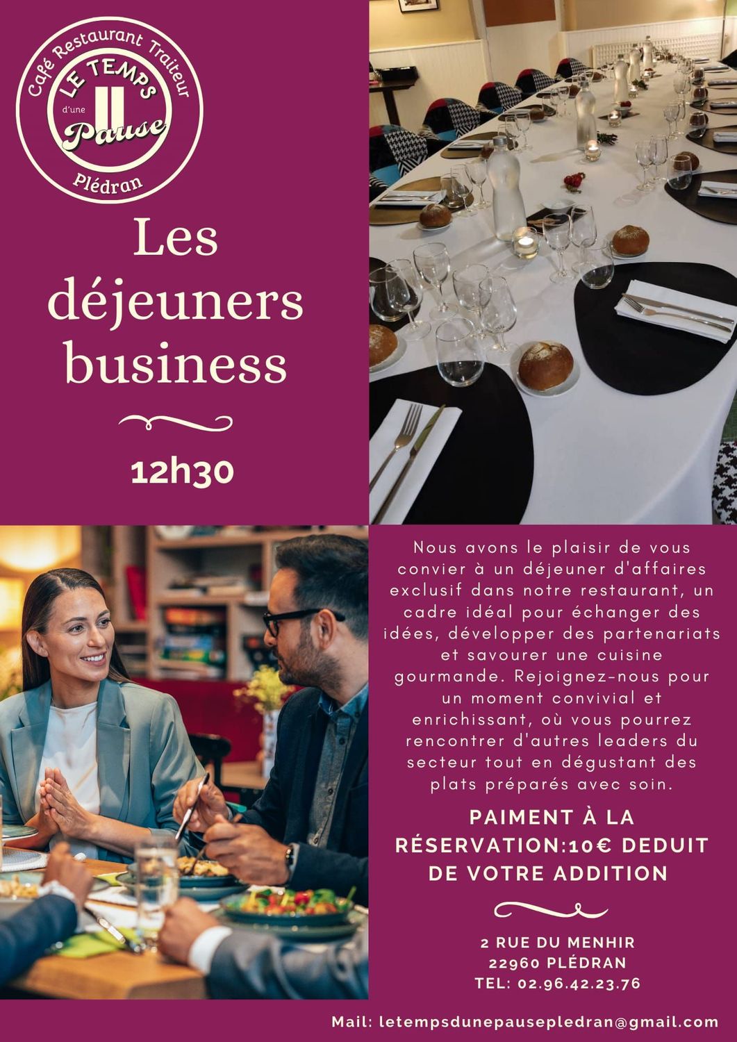 DEJEUNER BUSINESS