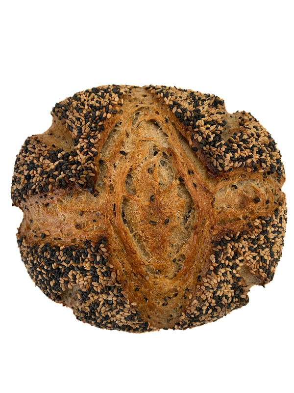 sourdough sesame seeds half whole grain sourdough sesame seeds half whole grain