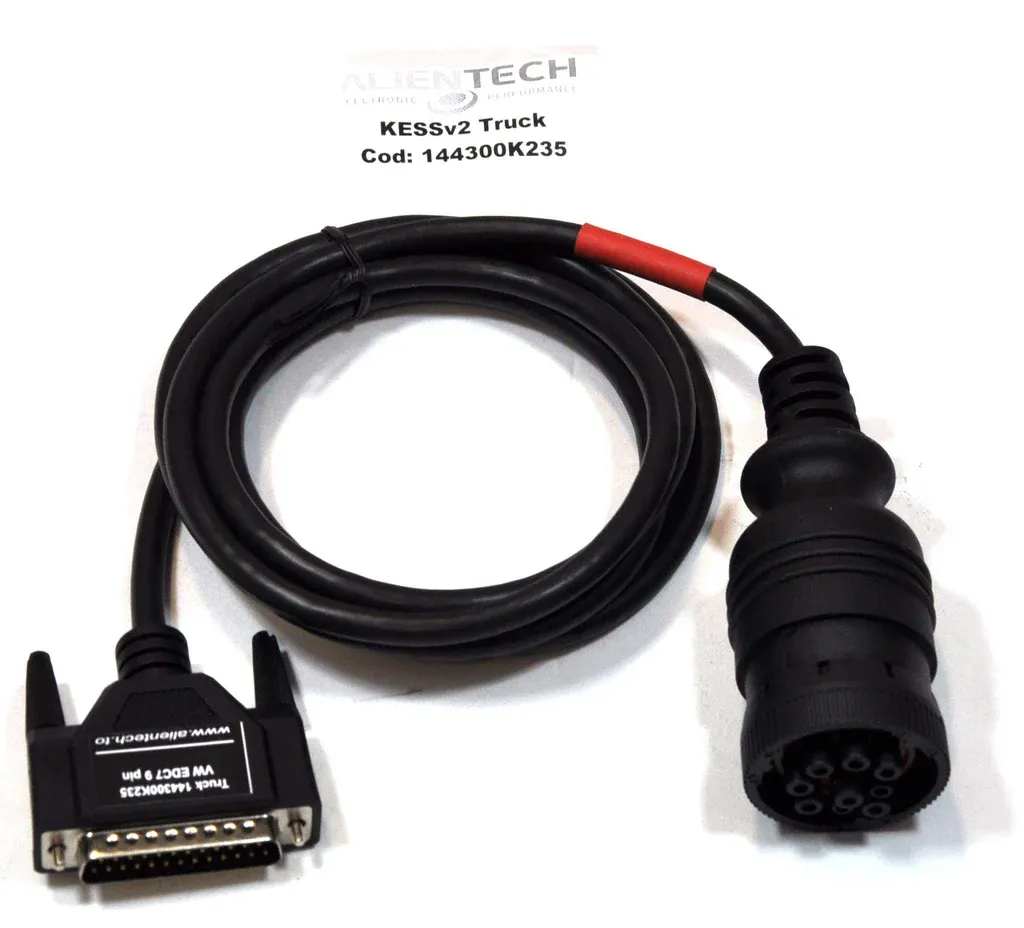 144300K235 - VW TRUCK 9 PIN CABLE BOSCH ECU (EC7C1/C2)