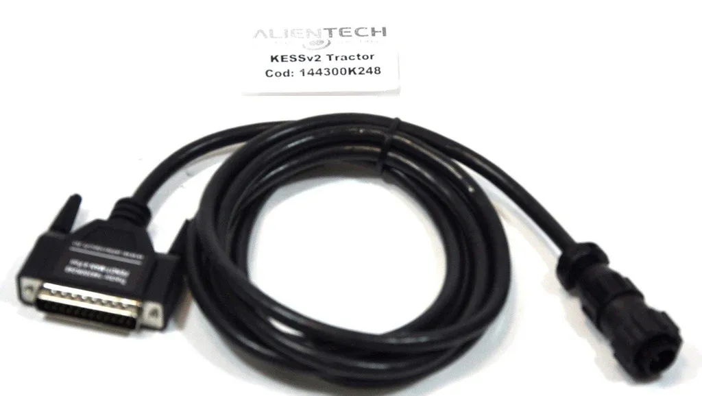 144300K248 - AGRICULTURE FENDT 4 PIN (K-LINE) TRACTOR CABLE