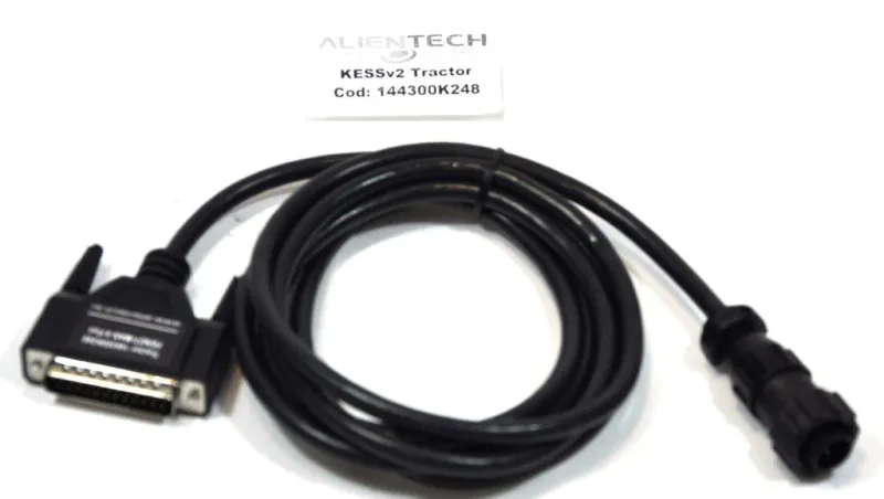 144300K248 - AGRICULTURE FENDT 4 PIN (K-LINE) TRACTOR CABLE