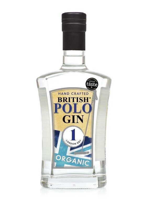 British Polo Gin No.1  Organic Classic London Dry 70 cl