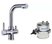 Purificatore depuratore filtro d'acqua Seagull IV con cartuccia e rubinetto miscelatore a 3 vie