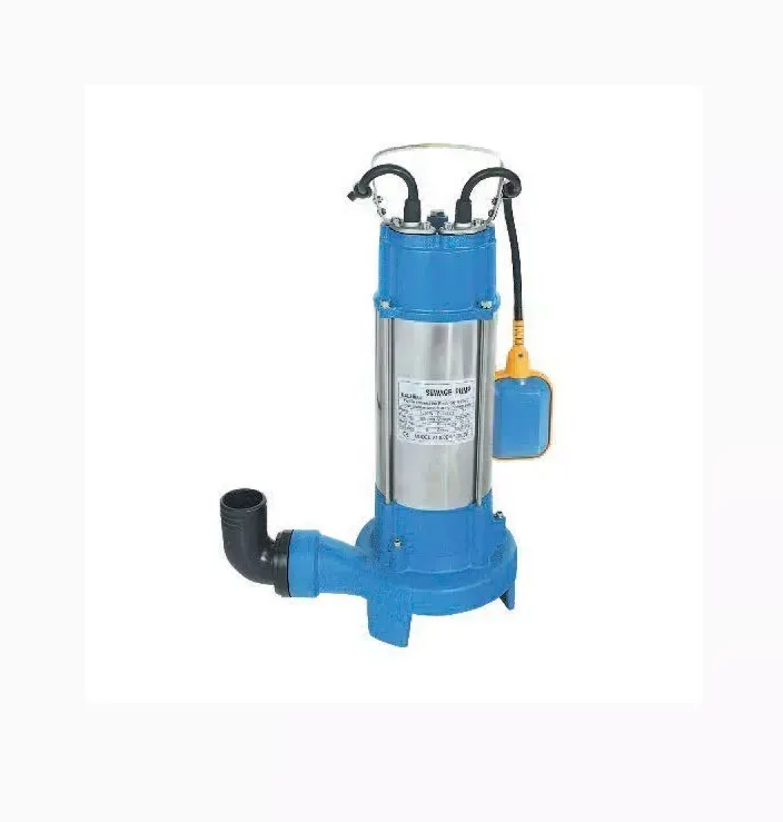 Elettropompa sommersa acque sporche nere fogna hp.1,5 con sistema trituratore