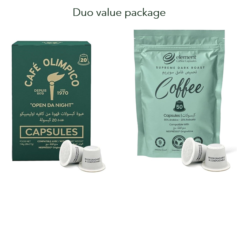 Duo value package (70 capsules)